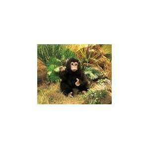  Baby Chimpanzee Puppet With Full Body By Folkmanis Puppets 