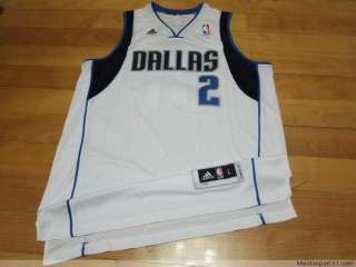 Dallas Mavericks Jason Kidd Rev30 Swingman white Jersey  