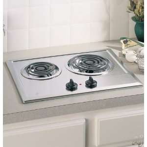  Ge Jp201bpbc .21 Electric Cooktop Chrome 