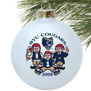   Young Cougars White 2008 Collectors Series Ornament