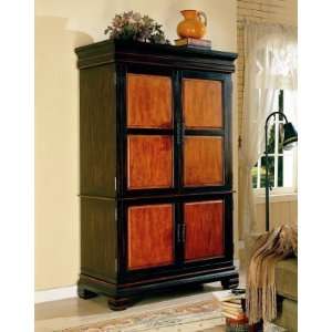  Two Tone Grand Style Computer Armoire
