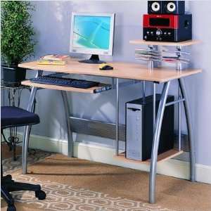  Computer Desk with Pullout Keyboard Tray