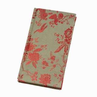 New Asian Silk Journal Blank Diary Green 4 X 7 #21341  