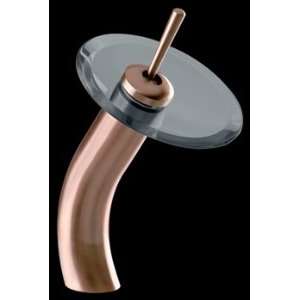   Copper Brass, 12 inch Waterfall Faucet, Smoke Disk