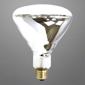  BR40 HEAT LAMP LIGHT BULB 250 WATTS CLEAR GLASS INFRARED 