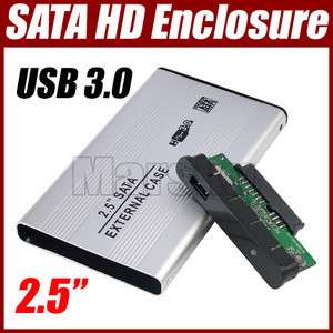   HDD HD Hard Drive External Enclosure 2.5 2.5 Inch SATA Case Box Disk