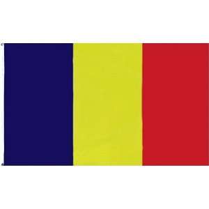  Chad National Country Flag   3 foot by 5 foot Polyester 