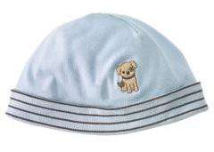 Gymboree Brand New Baby Boy Blue Beanie Puppy Cap 0 3  