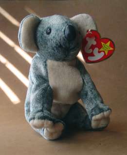TY   1999 Eucalyptus Koala Original Beanie Baby w/ Tag  
