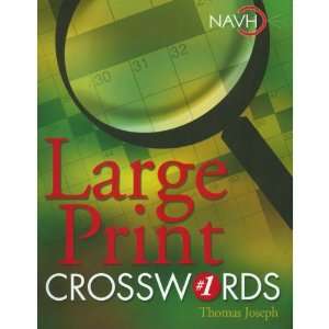  Large Print Crossword Puzzle Book # 1 Health & Personal 