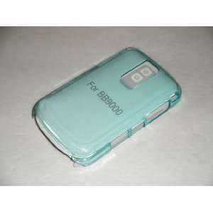  (BABY BLUE) Transparent Crystal Clear Plastic Back Cover Protector 