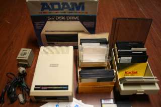 of dragon s lair and buck roger s adam disk manager dos disk and 65 