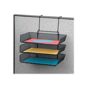  Side Loading Trays that save desk space by hanging from cubicle wall 