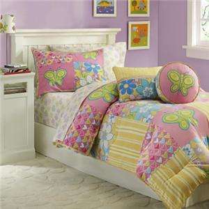 Colormate Kids Zuni Butterfly Twin Size Comforter and Sheet Set  