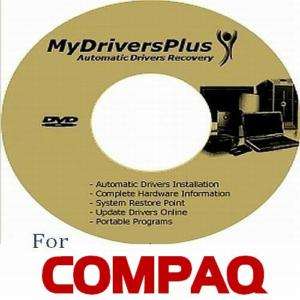 Compaq CQ2301 Drivers Recovery Restore DISC 7/XP/Vista  