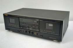 Teac Stereo Dual Cassette Deck Tape Player Recorder W 525R  