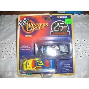 Dale Earnhardt #3 25th Anniversary Wrangler and Select 2 Car Set 1999 