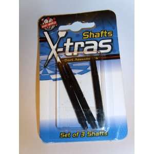 Dart World Shaft X tras Set of 3 Black