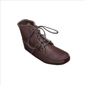   540C   Dark Brown Mens Deerskin Walking Boots (Canoe Sole) Baby