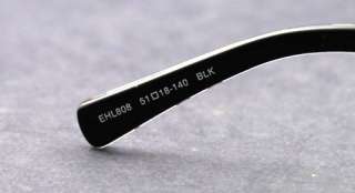 NEW ED HARDY EYEGLASS EHL 808 BLACK 3D LITE OPTICAL RX  