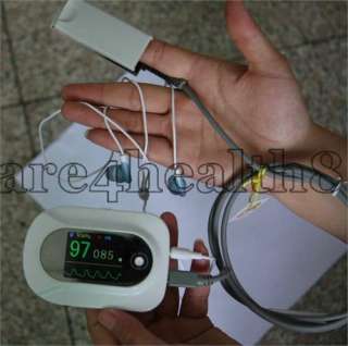 Color CE Display Visual Electronic Stethoscope ECG with Free PR SpO2 