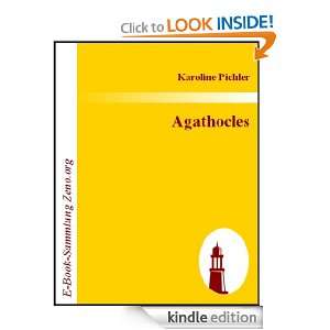 Agathocles (German Edition) Karoline Pichler  Kindle 