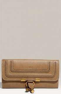 Chloé Marcie   Long Leather Flap Wallet  