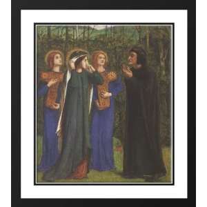  The Meeting of Dante and Beatrice in Paradise 20x23 Framed 