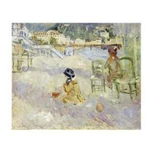 Berthe Morisot   Plage De Nice Giclee