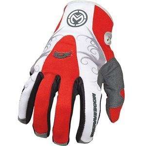  Moose Racing Youth M1 Gloves   2009   Youth Large/Red Automotive
