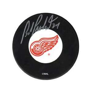 Bob Probert Autographed Puck