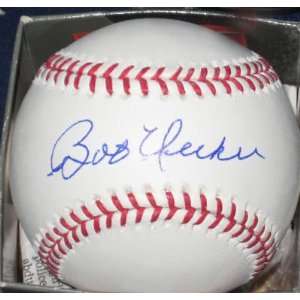  Bob Uecker Milwaukee Braves Brewers Signed Mlb Baseball 