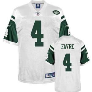  Brett Favre New York Jets White NFL Replica Jersey Sports 