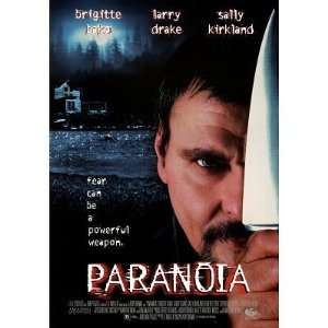  (27x40) Paranoia Movie Brigitte Bako Larry Drake Sally 