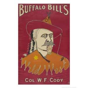Buffalo Bills Wild West, c.1890 Giclee Poster Print by Alick P.f 