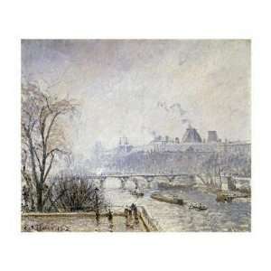 Camille Pissarro   The Louvre And The Seine From The Pont Neuf 