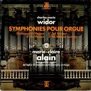  Symphonies pour Orgue Charles Marie Widor Music