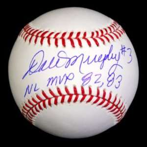 Dale Murphy Autographed Baseball   Oml Jsa   Autographed Baseballs