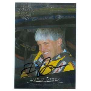  David Green Autographed/Hand Signed Trading Card (Auto 
