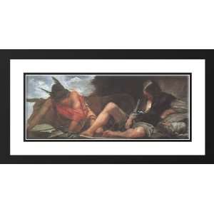 Velazquez, Diego Rodriguez de Silva 40x22 Framed and Double Matted 