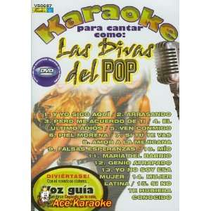  Karaoke Para Cantar Como Las Divas Del Pop V50087 DVD 