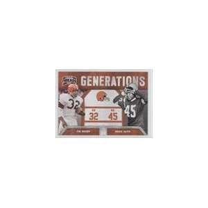   Threads Generations #2   Jim Brown/Ernie Davis Sports Collectibles
