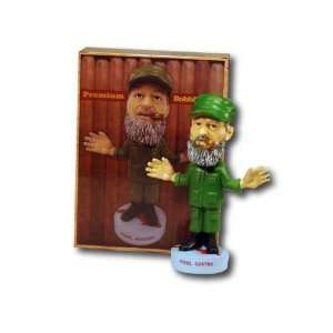 Fidel Castro Cuban Cigar Military Bobblehead Doll