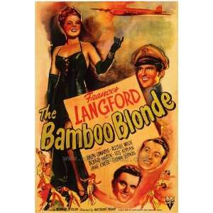  Bamboo Blonde Poster 27x40 Frances Langford Ralph Edwards 