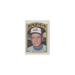  1972 O Pee Chee #276   Gene Mauch MG Sports Collectibles
