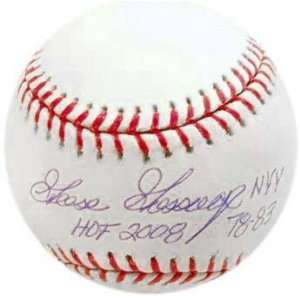 Goose Gossage Autographed Baseball  Details HOF 2007 and NYY 78 83 