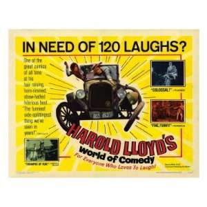 Harold Lloyds World of Comedy, 1962 Giclee Poster Print