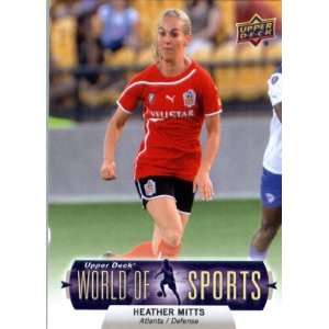   Heather Mitts Atlanta Beat   ENCASED Trading Card Sports Collectibles