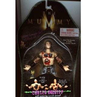 Cursed Imhotep Action Figure with Spinning Scarab Action   The Mummy 