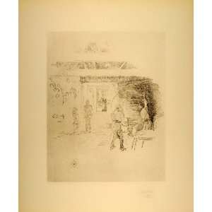  1914 James McNeill Whistler Tyresmith Shop Lithograph 